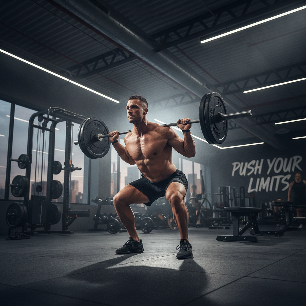 Squat con bilanciere